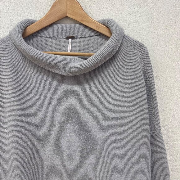 Anthropologie Free People Pilcro Cowl Neck Ribbed Knit Sweater sz Small - Picture 2 of 7